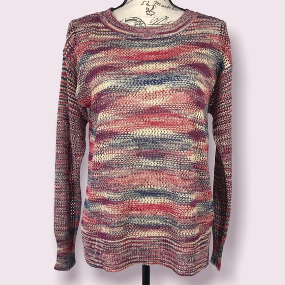 Tulle, Colorful Breezy Sweater, Size Small - Picture 3 of 12